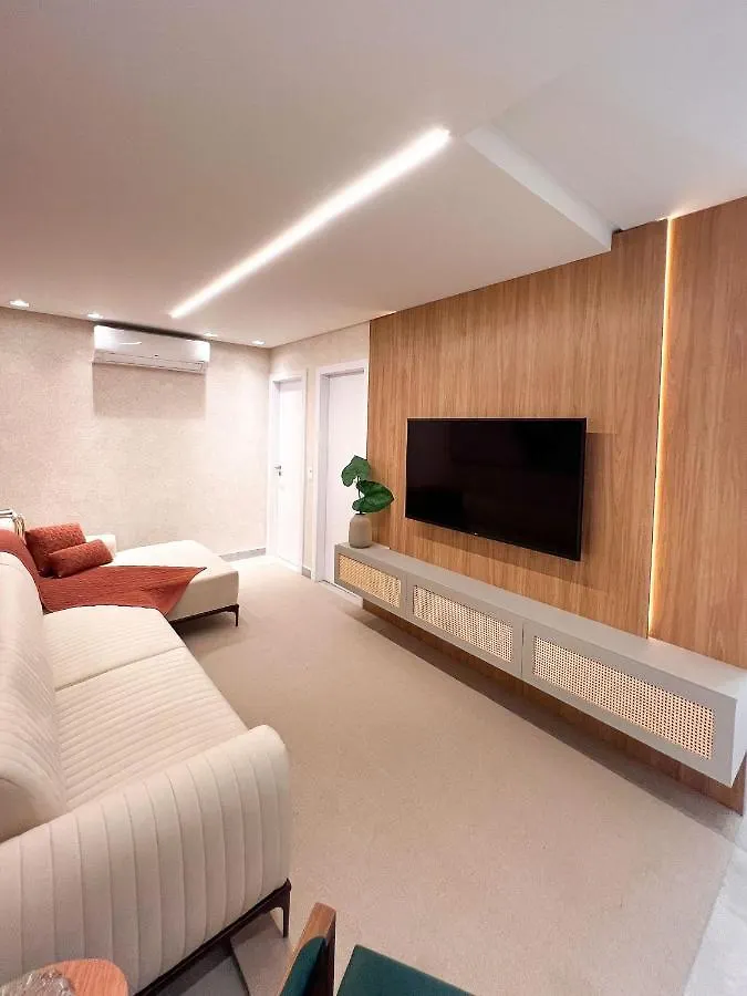 Solar Do Atlantico 101 - Excelente Apartamento 2 Suites Em Condominio A Beira Mar - Piscina - Solario - ボンビーニャス アパート
