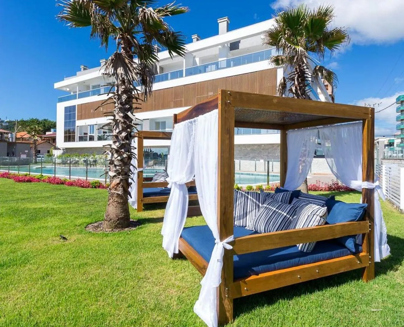 Solar Do Atlantico 101 - Excelente Apartamento 2 Suites Em Condominio A Beira Mar - Piscina - Solario - ボンビーニャス 0*,